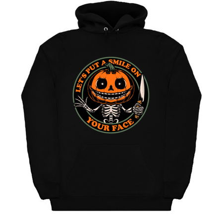 Smiling Creepy Pumpkin - Spooky Halloween Gift tiny thumbnail