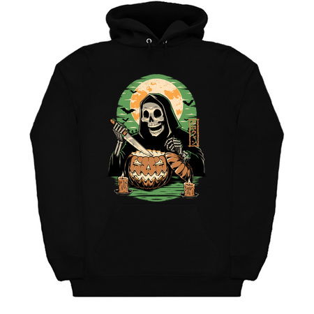 Halloween Pumpkin Carving - Scary Creepy Skeleton tiny thumbnail