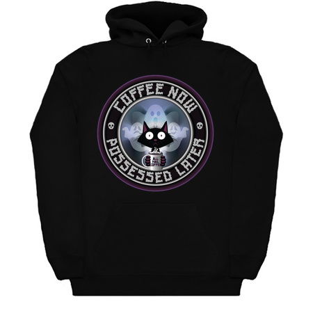 Coffee Now Possessed Later - Halloween Cat tiny thumbnail