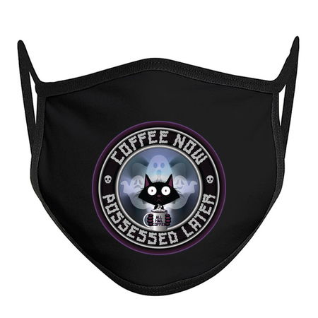 Coffee Now Possessed Later - Halloween Cat tiny thumbnail