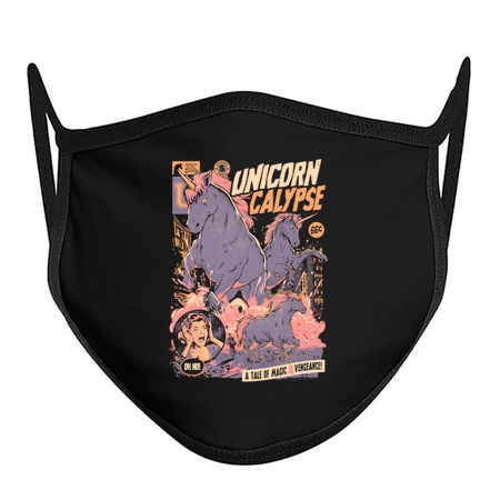 Unicorncalypse - Dark Horror Movie Unicorns Poster Gift tiny thumbnail