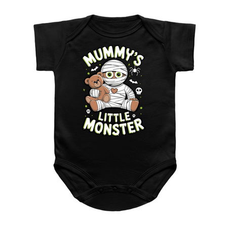 Mummy's Little Monster Cute Halloween Kids Design tiny thumbnail
