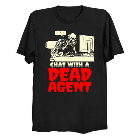 Funny Skeleton Halloween Call Center Agent Meme tiny thumbnail