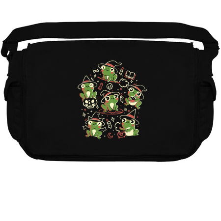 Spooky Frogs - Cute Magic Wizard Frogs Halloween Gift tiny thumbnail