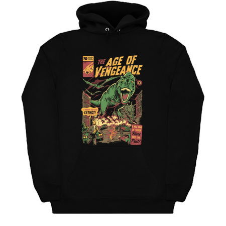The Age of Vengeance - Dark Horror Movie Dinosaurs Poster Gift tiny thumbnail