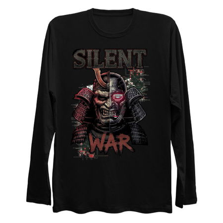 Silent War Cyber Samurai Warrior Design tiny thumbnail