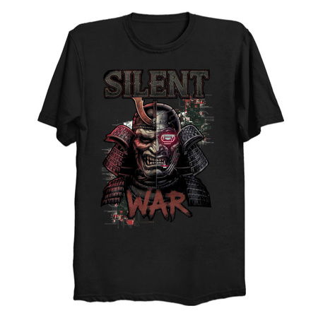 Silent War Cyber Samurai Warrior Design tiny thumbnail