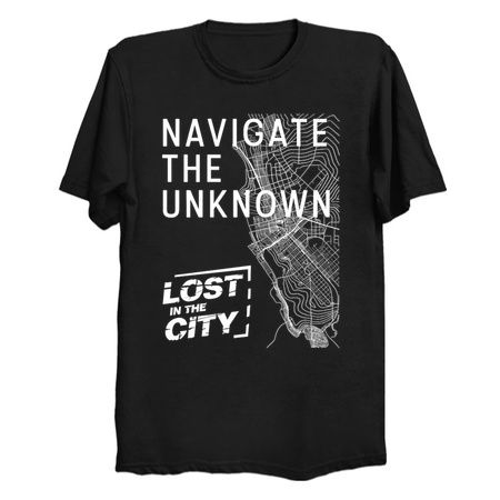 Navigate the Unknown Lost in the City Map Design tiny thumbnail