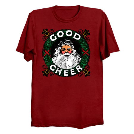 Vintage Santa Claus Christmas Winter Holiday Slogan tiny thumbnail