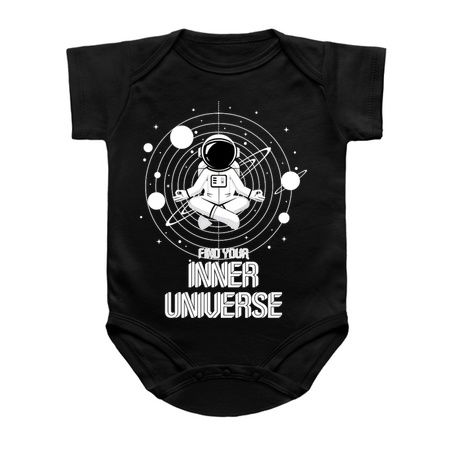 Find Your Inner Universe Meditative Astronaut Design tiny thumbnail