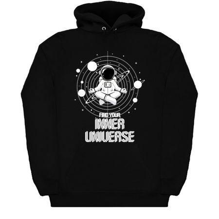 Find Your Inner Universe Meditative Astronaut Design tiny thumbnail