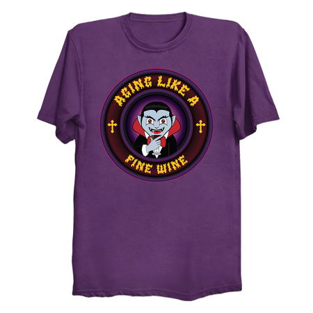 Aging Like A Fine Wine - Vampire Halloween tiny thumbnail