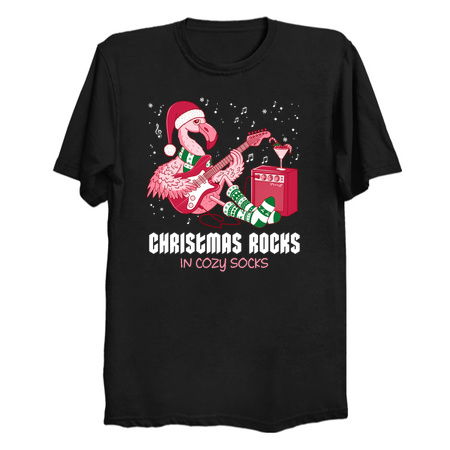 Rockin' Flamingo Christmas Cozy Vibes tiny thumbnail