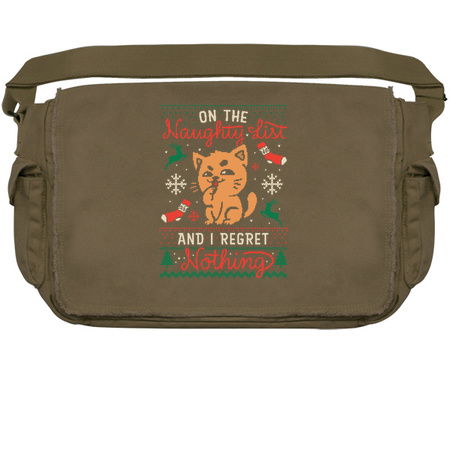 On the Naughty List And I Regret Nothing - Christmas Ugly Sweater tiny thumbnail