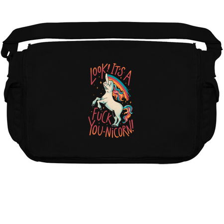 F-You Unicorn - Funny Sarcasm Dark Humor Finger Unicorn Gift tiny thumbnail