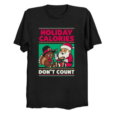 Ugly Sweater Holiday Food - Santa Thanksgiving Dinner tiny thumbnail