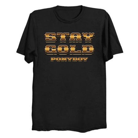 Stay Gold Ponyboy - 80s Movie Quote tiny thumbnail