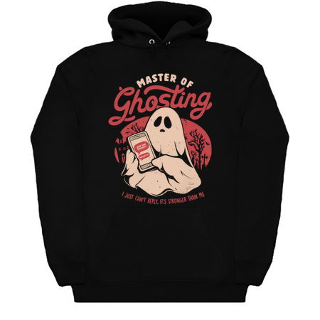 Master of Ghosting - Funny Creepy Cute Sarcasm Dark Ghost Gift tiny thumbnail