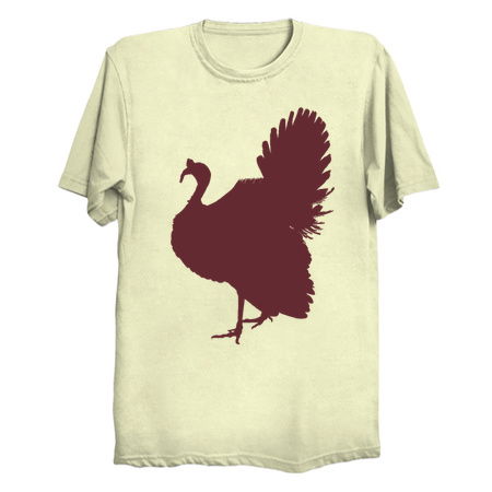 Thanksgiving Brown Turkey Silhouette tiny thumbnail