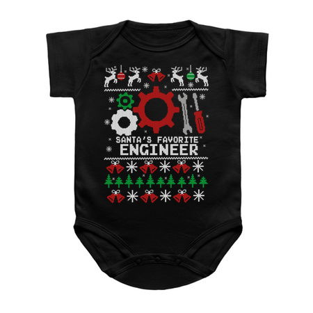 Santa's Favorite Engineer Ugly Christmas tiny thumbnail