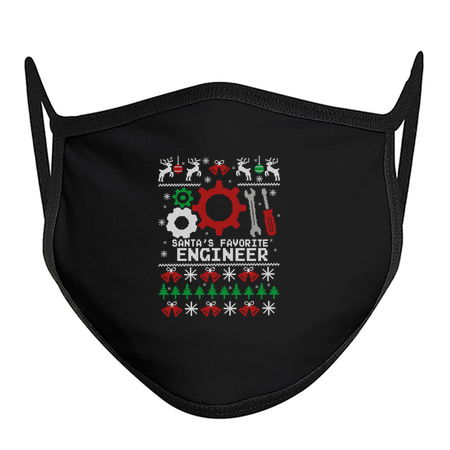 Santa's Favorite Engineer Ugly Christmas tiny thumbnail