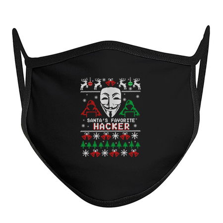 Santa's Favorite Hacker Ugly Christmas tiny thumbnail