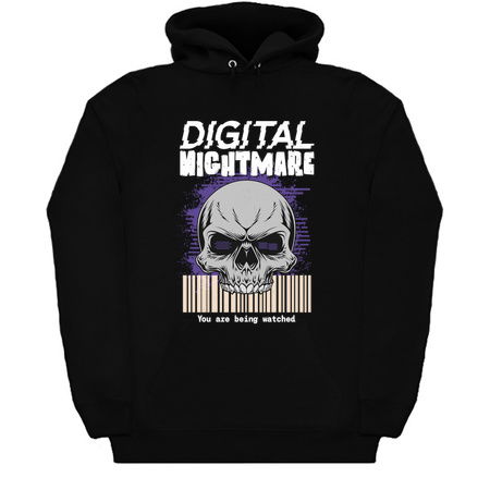 Digital Nightmare Skull Surveillance Design tiny thumbnail