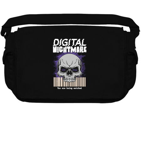 Digital Nightmare Skull Surveillance Design tiny thumbnail