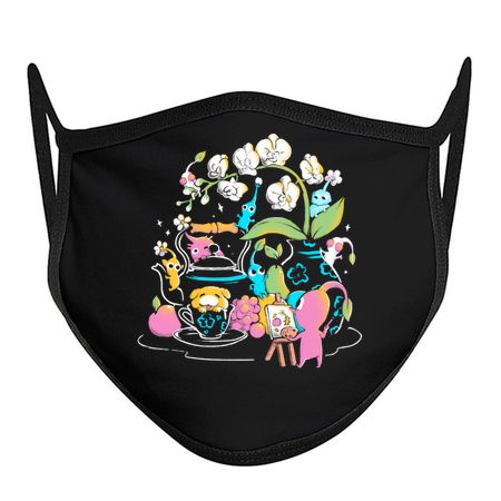 Tiny Artists - Geek Cute Video Game Plants Painting Gift tiny thumbnail