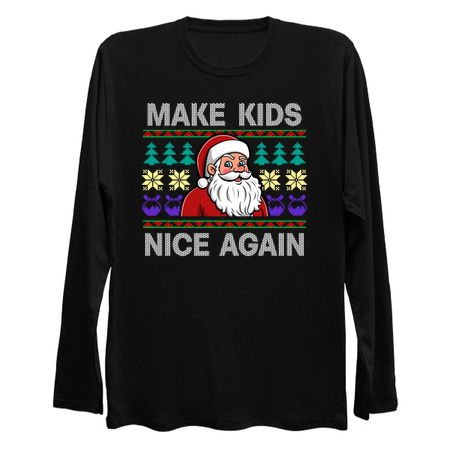 Santa Claus Political Ugly Christmas Sweater Meme tiny thumbnail