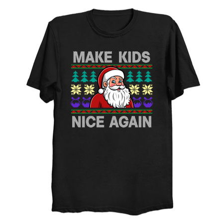 Santa Claus Political Ugly Christmas Sweater Meme tiny thumbnail