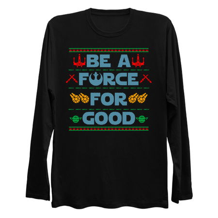 Cool Geeky Sci-fi Lover Ugly Christmas Sweater tiny thumbnail