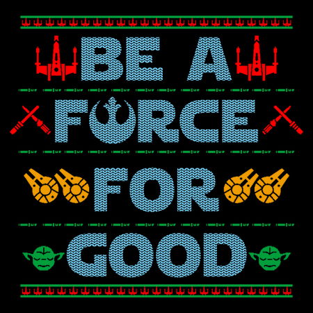 Cool Geeky Sci fi Lover Ugly Christmas Sweater NeatoShop