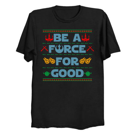 Cool Geeky Sci-fi Lover Ugly Christmas Sweater tiny thumbnail