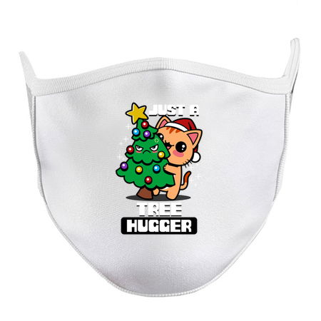 Cute Kawaii Cat Funny Christmas Tree Meme tiny thumbnail