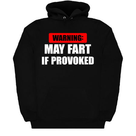 May Fart If Provoked Funny Fart Joke Slogan tiny thumbnail