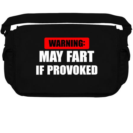 May Fart If Provoked Funny Fart Joke Slogan tiny thumbnail
