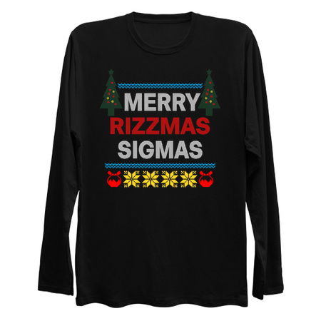 Merry Rizzmas Sigmas Ugly Christmas Sweater tiny thumbnail