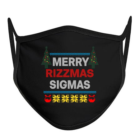 Merry Rizzmas Sigmas Ugly Christmas Sweater tiny thumbnail
