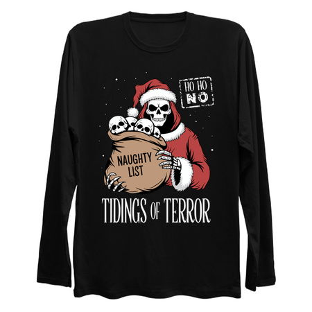 Tidings of Terror Naughty List Design tiny thumbnail