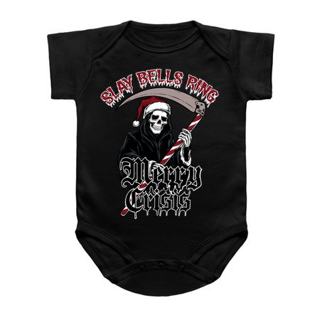Slay Bells Ring Merry Crisis Grim Reaper Design tiny thumbnail