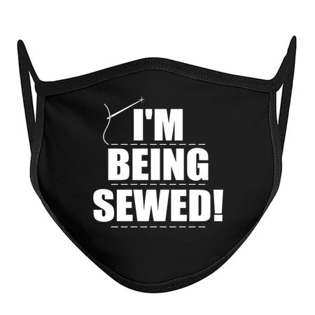 I'm Being Sewed Funny Clever Pun Slogan tiny thumbnail