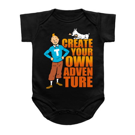 Cool Vintage Tintin Motivational Slogan Meme tiny thumbnail