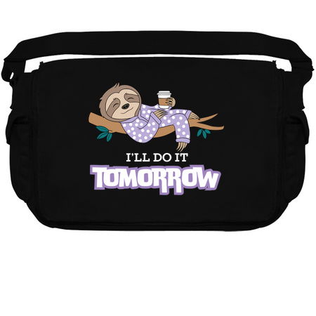 Sloth 'I'll Do It Tomorrow' Lazy Design tiny thumbnail