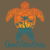 Good Vibes Only Tropical Sunset Sea Turtle Design tiny thumbnail