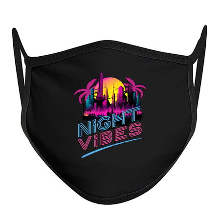 Night Vibes Neon Cityscape Design tiny thumbnail