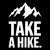 Take a Hike Minimalist Mountain Design tiny thumbnail