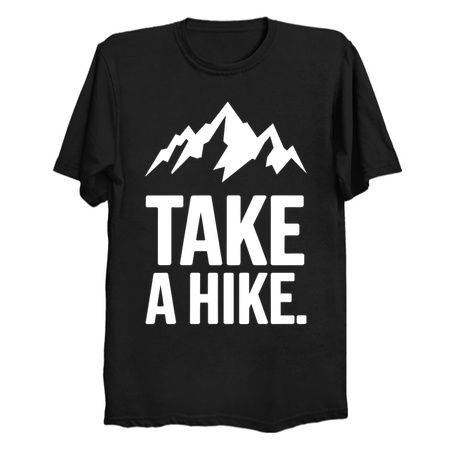 Take a Hike Minimalist Mountain Design tiny thumbnail