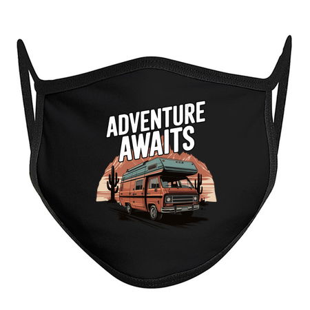 Adventure Awaits Vintage Camper Van Design tiny thumbnail
