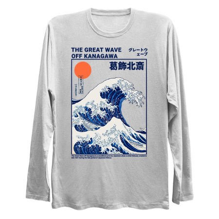 The Great Wave Off Kanagawa – Hokusai Inspired Art tiny thumbnail